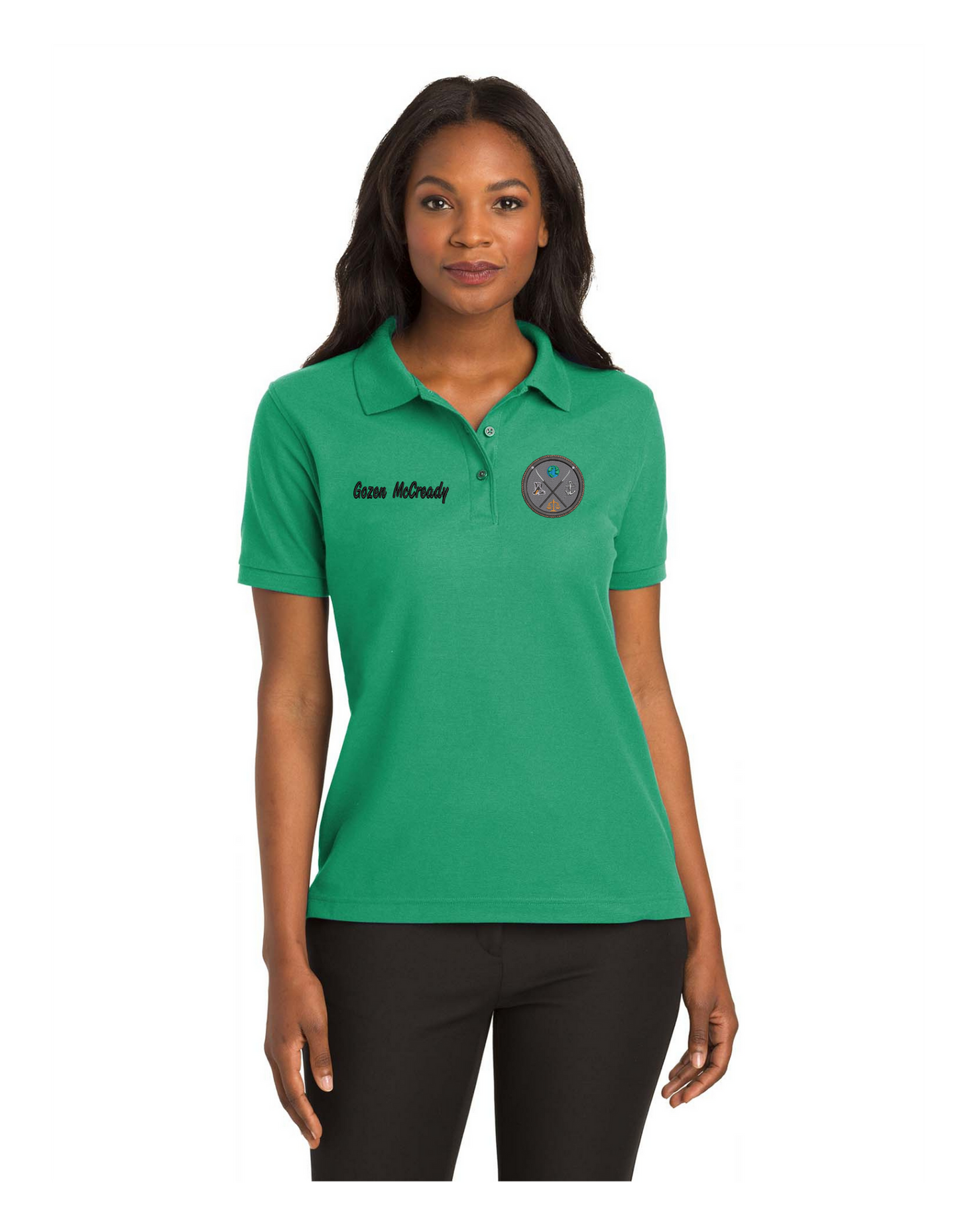 Green Sorority Polo Shirt