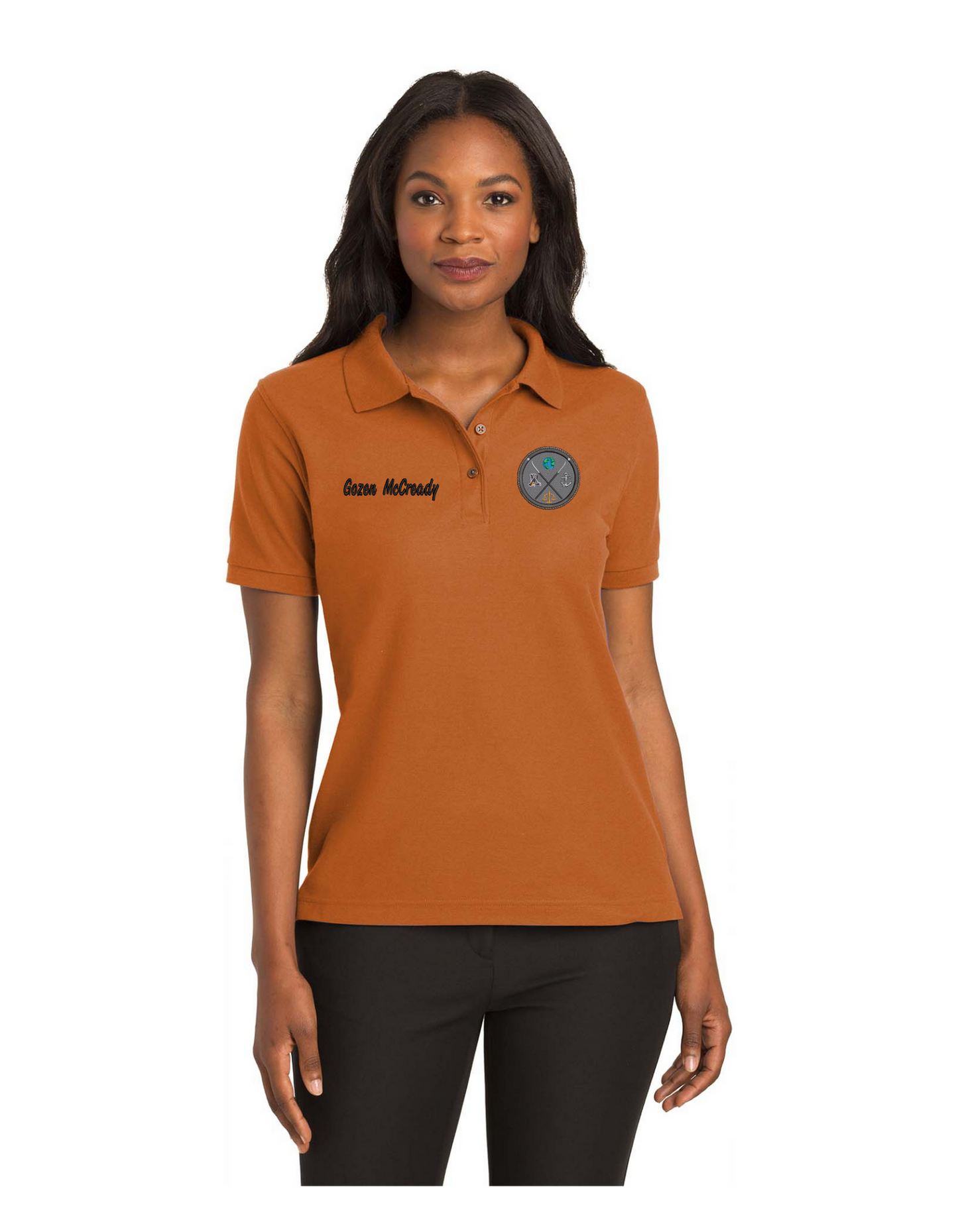 Copper Sorority Polo Shirt