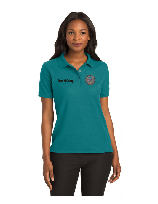 Teal Sorority Polo Shirt